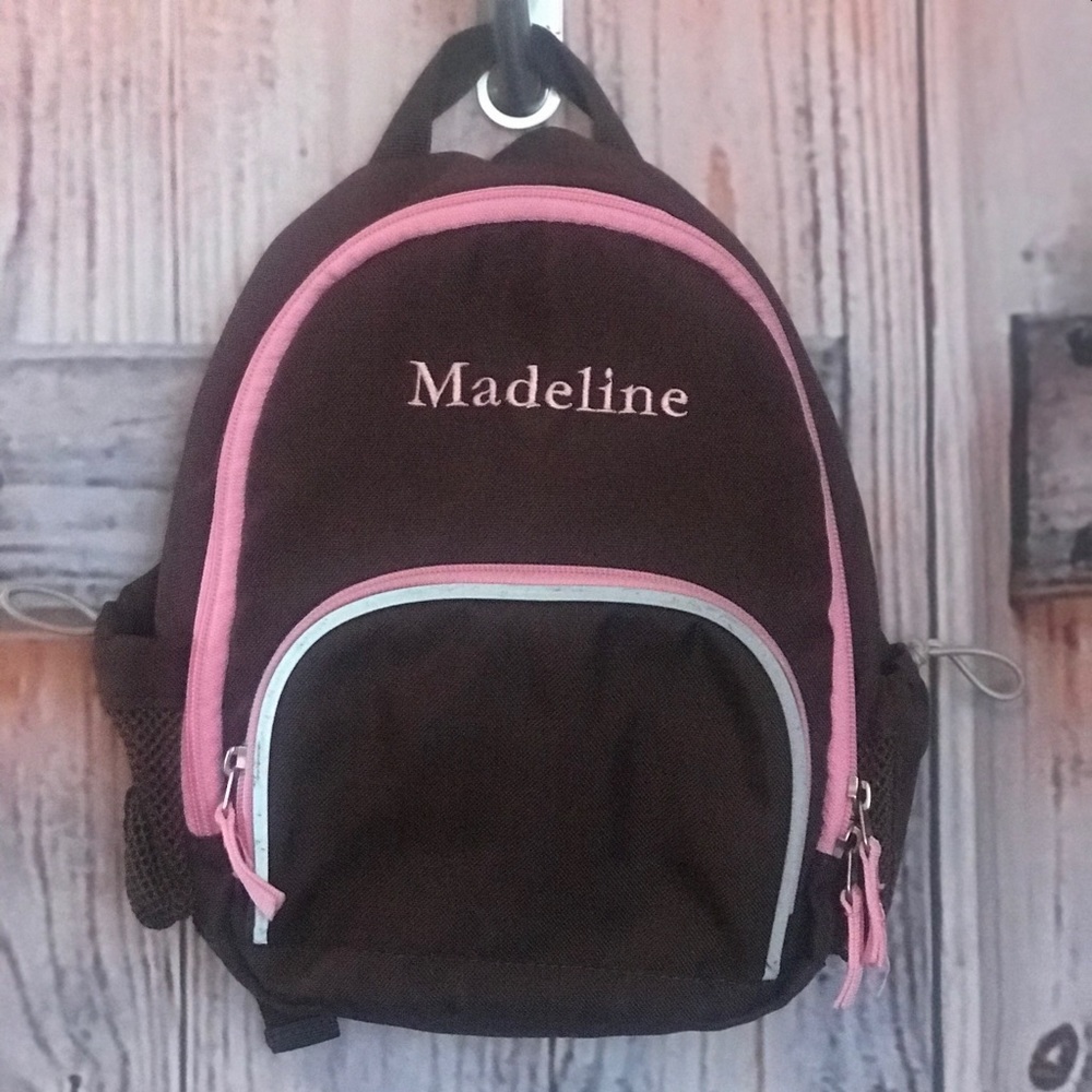 Pottery Barn Kids Preschool Backpack Brown